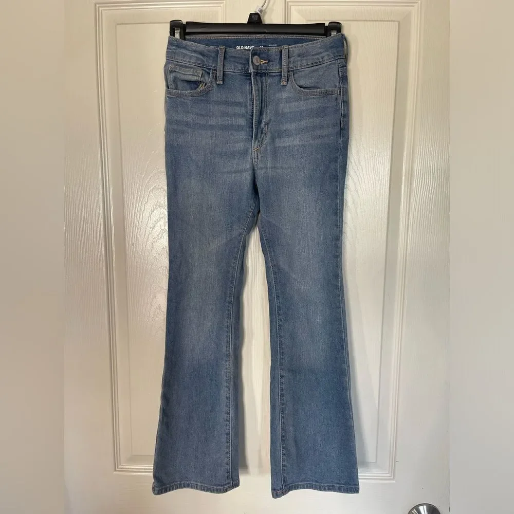Old Navy high rise flare size 10